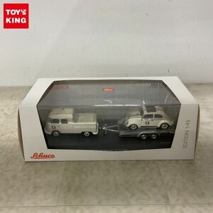 1円〜 Schuco 1/43 VW T 1b mit Anhauger und VW kafer