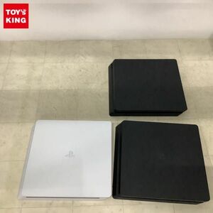 1円〜 動作確認/初期化済/箱無 PlayStation 4 本体 グレイシャー・ホワイト CUH-2200A、ジェット・ブラック CUH-2200A、CUH-2000A