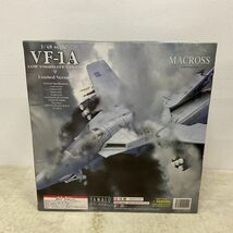 1円〜 やまと 1/48 超時空要塞マクロス 完全変形 VF-1A ロービジリティーカラー リミテッドバージョン_画像8