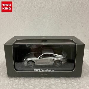 1円〜 1/43 ポルシェ 911 ターボ S シルバー