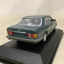 1円〜 ミニチャンプス 1/43 メルセデスベンツ 560 SEL 1989-91 Petrol metallic、Eクラス 1994 Silver_画像3