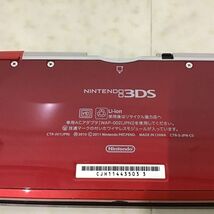 1円〜 動作確認済 初期化済 箱無 3DS CTR-001 JPN 本体 フレアレッド 2点_画像4