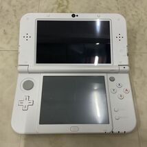 1円〜 動作確認/初期化済 箱無 Newニンテンドー3DS LL RED-001 本体 パールホワイト_画像2