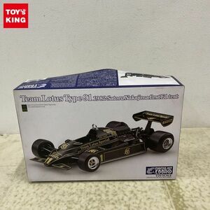 1円〜 エブロ 1/20 チームロータス タイプ91 1982 Satoru Nakajima first F1 test