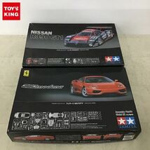 1円〜 タミヤ 1/24 ニッサン R390GT1 フェラーリ360 モデナ_画像1