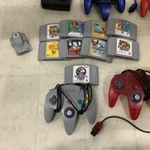 1円〜 訳あり Nintendo64 本体 コントローラー 青 赤 等 64ソフト 大乱闘スマッシュブラザーズ 他_画像4