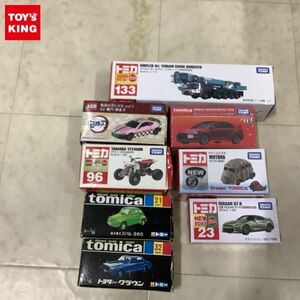 1円〜 訳あり トミカ コベルコ オールテレーンクレーン KMG5220、ヤマハYFZ 450R、ドリームトミカ モスラ（幼虫）他