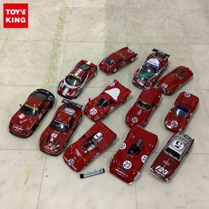 1円〜 ジャンク ミニカー 1/43 フェラーリ166MM、575 GTC、250 GT ベルリネッタ SWB、550 GT マラネロ他