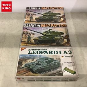 1円〜 トミー等 1/35 M47 パットン 西ドイツ 主力戦車 レオパルドA3