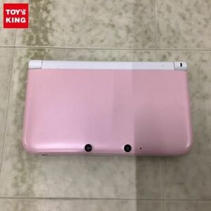 1円〜 動作確認/初期化済 箱無 ニンテンドー3DS LL 本体 SPR-001(JPN) ピンク×ホワイト