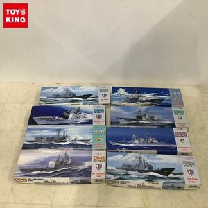 1円〜 フジミ シーウェイモデル 1/700 アメリカ海軍 第7艦隊 第15駆逐艦 CG53モービル・ベイ、ミサイルフリゲイト艦 FFG45ド・ワート他