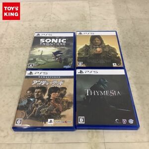 1円〜 PS5 ソフト ソニックフロンティア THYMESIA 他