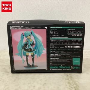 1円〜 ジャンク ワンダーショーケース サイレントマイノリティ 初音ミク ロリータスタイル WSC ver. ガレージキット