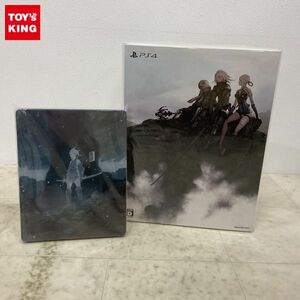 1円〜 未開封 PS4 ニーア レプリカント ver.1.22474487139… White Snow Edition e-STORE購入特典 スチールブックケース付