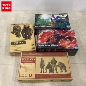 1円〜 バンダイ Figure-riseStandard 仮面ライダー響鬼、ハセガワ Ma.K.zbv3000 1/20 マシーネンクリーガー フィギュアセットA他