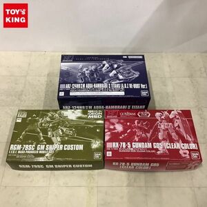 1円〜 HGUC 等 1/144 アクア・ハンブラビII ティターンズ仕様 A.O.Z. RE-BOOT版、ジム・スナイパーカスタム 他