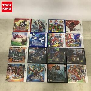 1円〜 ニンテンドー3DS ソフト モンスターハンター4 ポケットモンスターアルファサファイア 他