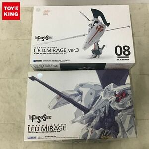 1円〜 ウェーブ 1/144 ファイブスター物語/FSS レッドミラージュ L.E.D.ミラージュ バージョン3