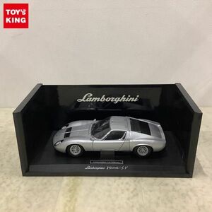 1円〜 箱無 京商 1/18 ランボルギーニ MiuraP400 SV シルバー