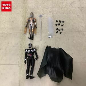 1円〜 ジャンク 箱無 S.H.Figuarts ウルトラマントリガー カルミラ、仮面ライダーW 仮面ライダースカル