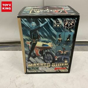 1円〜 同梱不可□ レインボー造形企画 RMW 1/5 仮面ライダー新1号＆新サイクロン号