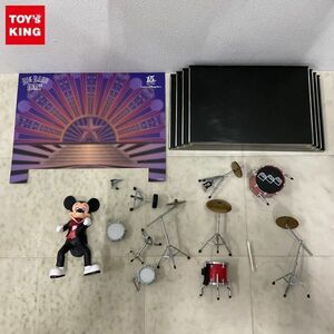 1円〜 ジャンク 箱無 東京ディズニーシー 15周年 ザ・イヤー・オブ・ウィッシュ ミッキーマウス BIG BAND BEAT フィギュアリン