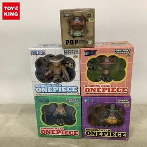 1円〜 未開封含 プレックス BOBBING HEAD ONE PIECE エドワード・ニューゲート P.O.P STRONG EDITION/POP トニートニー・チョッパー 他