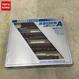 1円〜 動作確認済 KATO Nゲージ A14011 阪急6300系 4両セット 基本セット A