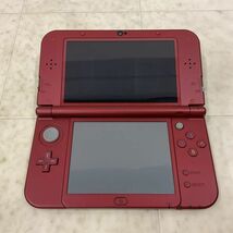 1円〜 欠品 動作確認/初期化済 New ニンテンドー3DS LL RED-001 本体 モンスターハンタークロス スペシャルパック_画像4