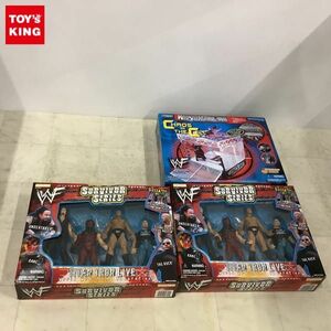 1円〜 未開封 JAKKS Pacifics WWF WRESTLEMANIA XVII CHAOS IN THE CELL、SURVIVOR SERIES TITAN TRON LIVE