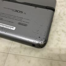 1円〜 欠品 動作確認/初期化済 箱無 ニンテンドー3DS LL SPR-001(JPN) シルバー×ブラック_画像6