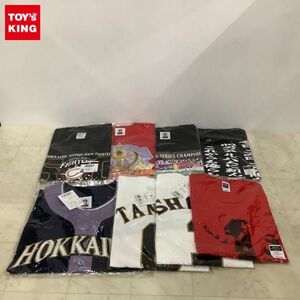 1円〜 北海道日本ハムファイターズ プレーヤーズ Tシャツ ホーム 田中 幸 サイズM F ホーム通算500勝記念 Tシャツ サイズM 他