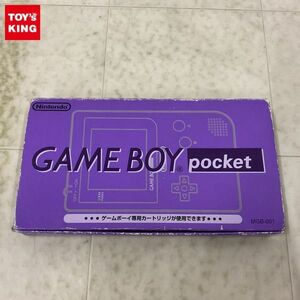 1円〜欠品 GB ゲームボーイ ポケット MGB-001 クリアパープル