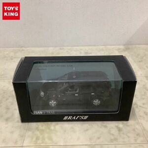 1円〜 RAI’S 1/43 ニッサン X-TRAIL POLICE CAR 2004 警察本部刑事部 機動捜査隊車両