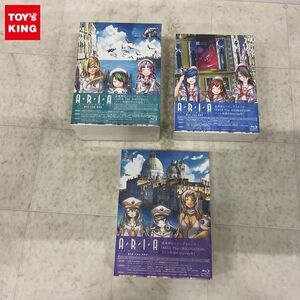 1円〜 未開封 ARIA The ORIGINATION、ARIA The ANIMATION、ARIA The NATURAL Blu-ray BOX