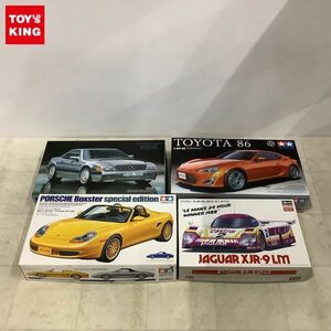 1円〜 タミヤ他 1/24 ポルシェ ボクスター スペシャルエディション、ジャグヮー XJR-9 LM（ル・マンタイプ） 等