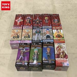 1円〜 未開封含 ONE PIECE FILM RED 等 ワールドコレクタブルフィギュア vol.1 全5種 コンプ、ワノ国鬼ヶ島編 9 霜月牛マル 他