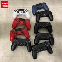 1円〜 訳あり PS4 ワイヤレスコントローラー DUALSHOCK4 CUH-ZCT1J ジェット・ブラック CUH-ZCT2J マグマ・レッド他_画像1