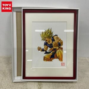 1円〜 鳥山明 複製原画 DRAGON BALL 完全版 22巻 表紙 超サイヤ人 孫悟空