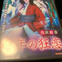 色欲絵巻 千年の狂恋 伊東紅 栗林里莉 和田光沙 倖田季梨　DVD Ｒ-15作品 セル版_画像4