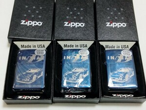 zippo イニシャルD 2004年製 3個セット 展示未使用