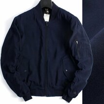 新品 秋冬 アディダス ゴルフにお勧め 裏起毛 ボンバージャケット 3XL 紺 adidas GOLF ゴルフ 保温 ブルゾン メンズ スポーツ ◆SN215E_画像1