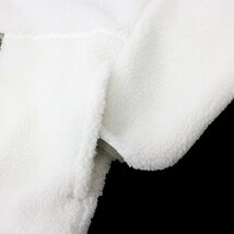 新品 秋冬 NIKE ナイキ ハイロフト ボア フリース ジャケット XL 白 ハーフジップ ブルゾン アノラック メンズ 白 ホワイト ◆SW1548B_画像7