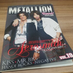 METALION VOL.19 AEROSMITH/KISS/ MR.BIG/HANOI ROCKS/