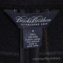 ブルックスブラザーズ Brooks Brothers コート 黒 ブラック ウール US M サイズ L 中古 美品 冬 AB5149_画像5