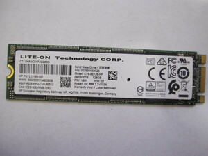 No.C26 LITE-ON M.2 SSD CV8-8E128-HP 128GB 動作品 