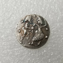 1円スタート 国内発送 古代コイン ギリシャ 銀貨 レプリカ 整理品 397_画像1