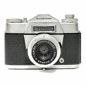 CLM867T BESSAMATIC ベッサマチック フィルムカメラ VOIGTLANDER COLOR-SKOPAR X 50mm f2.8 フォクトレンダー WEST GERMANY シルバー系