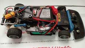 ジャンク品 タムテックシャーシ 動作不明 tamiya 　田宮　タミヤ　フェラーリ　テスタロッサ