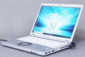 【1円～】Corei7+Office2021搭載 LTE対応モデル！大容量PC Let's note CF-SZ6Z16VS i7-7600U RAM16G SSD512G 12.1WUXGA Win10Proリカバリ